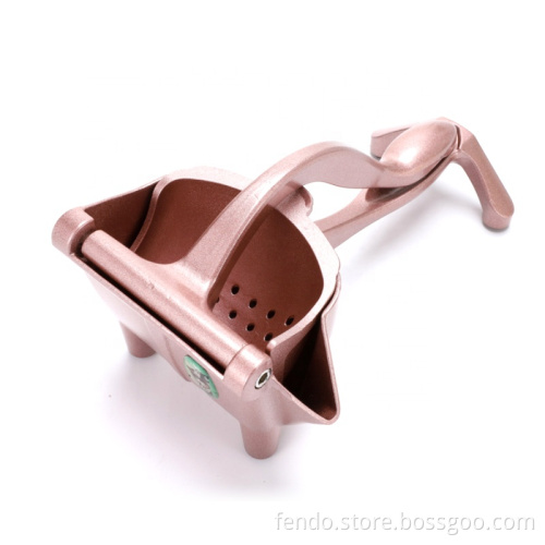 Aluminium Squeezer: Portable Easy-Operation Citrus Hand Press Juicer